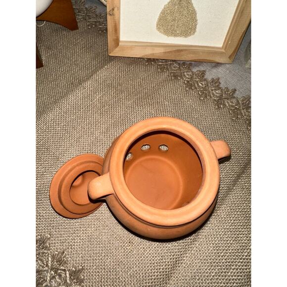 GUC Terracotta Rust Color Garlic Kepper Storage for Kitchen - Picture 7 of 8
